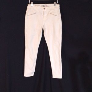 Size 8 white cabi jeans curvy skinny